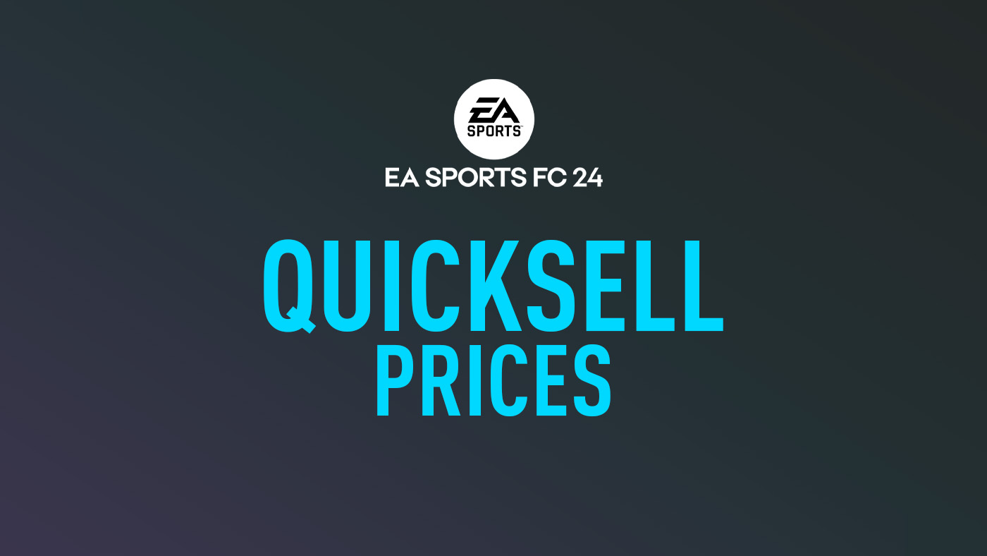 FC Quick Sell Values