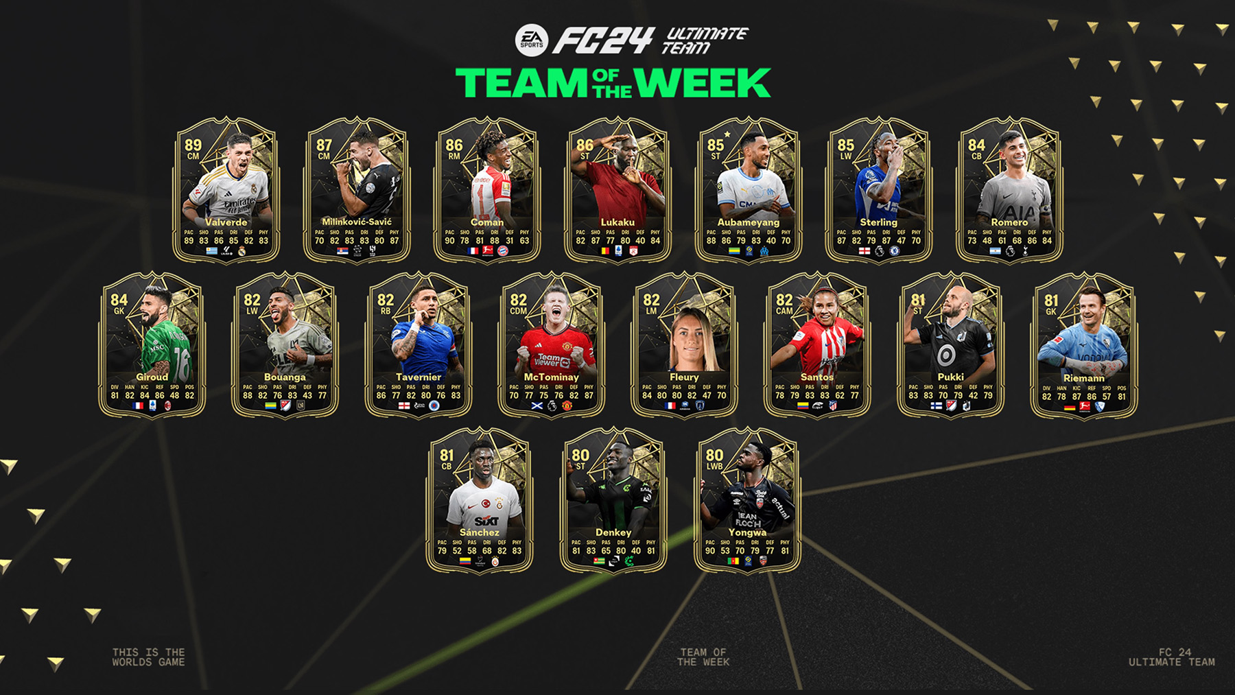 FC 24 Team of the Week 4