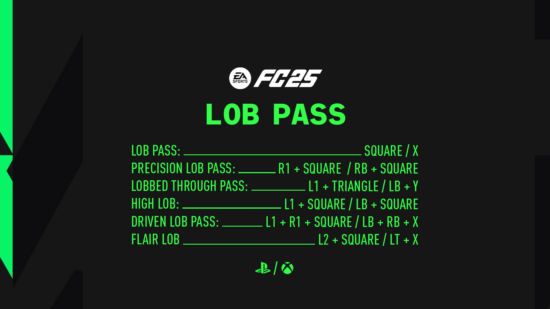 Lob Pass FC 25