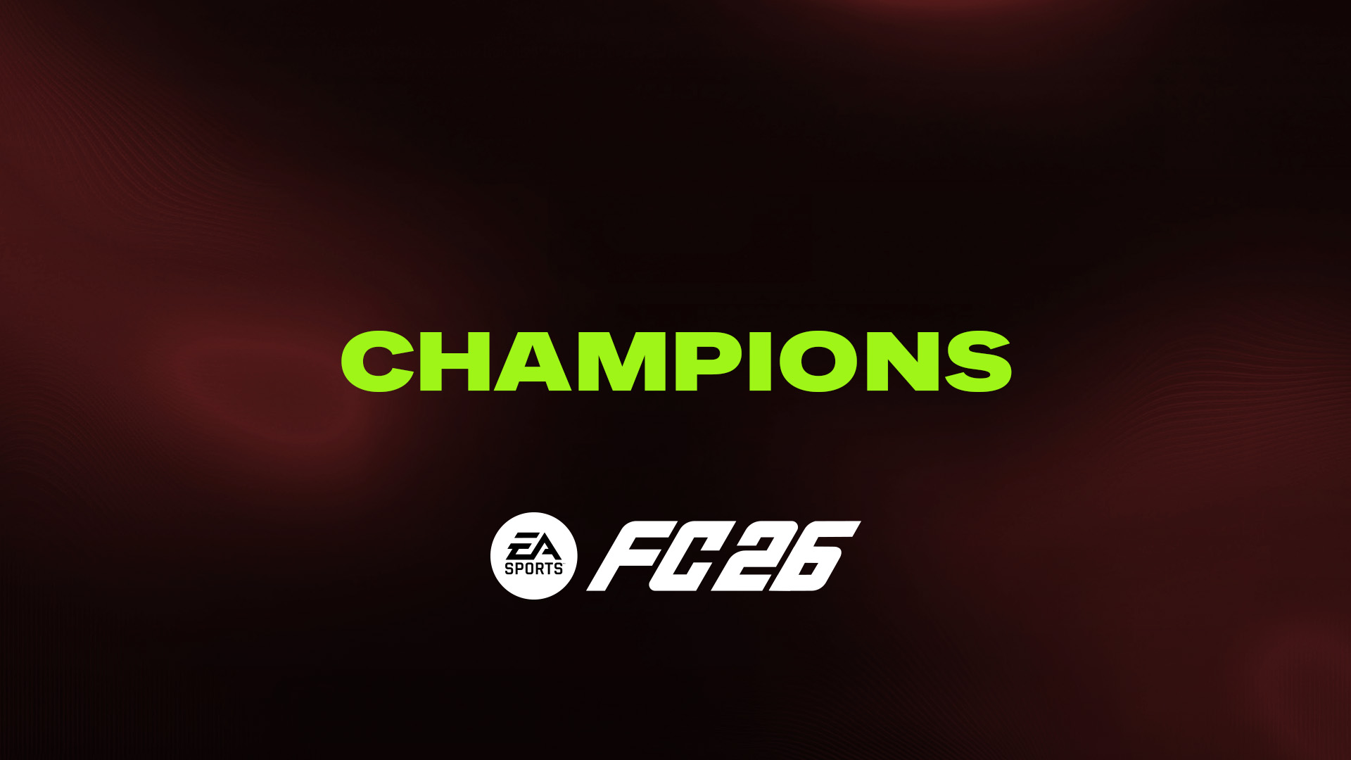 FC 26 Champions