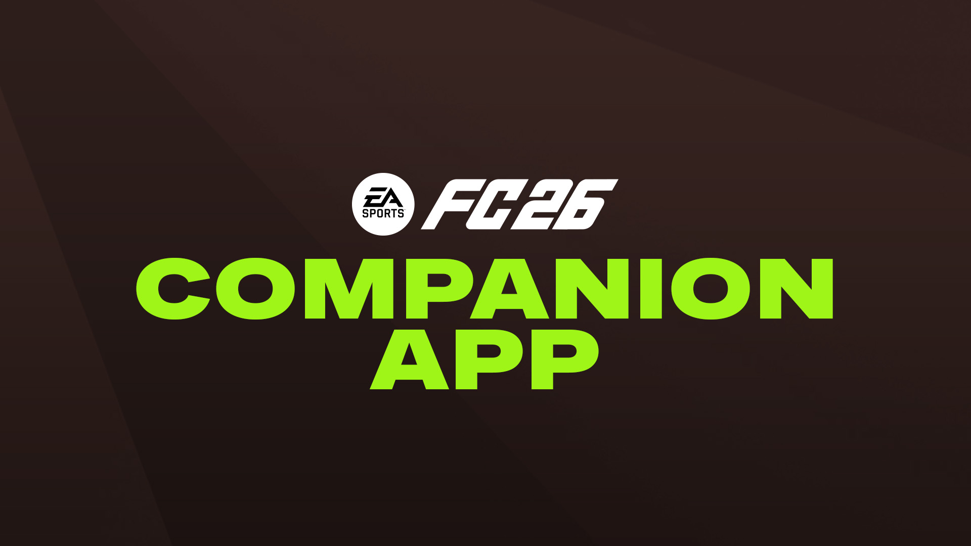 EA Sports FC 26 Companion App