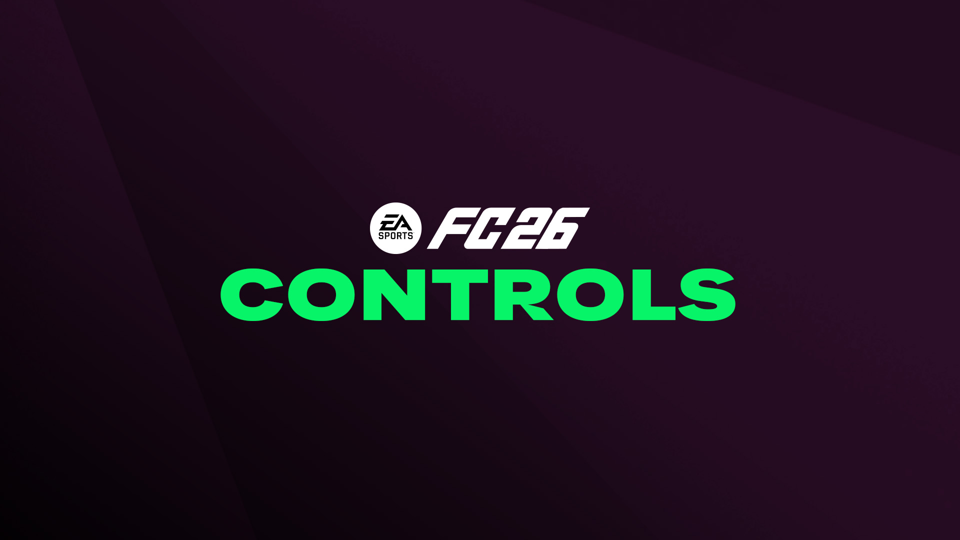 FC 26 Controls