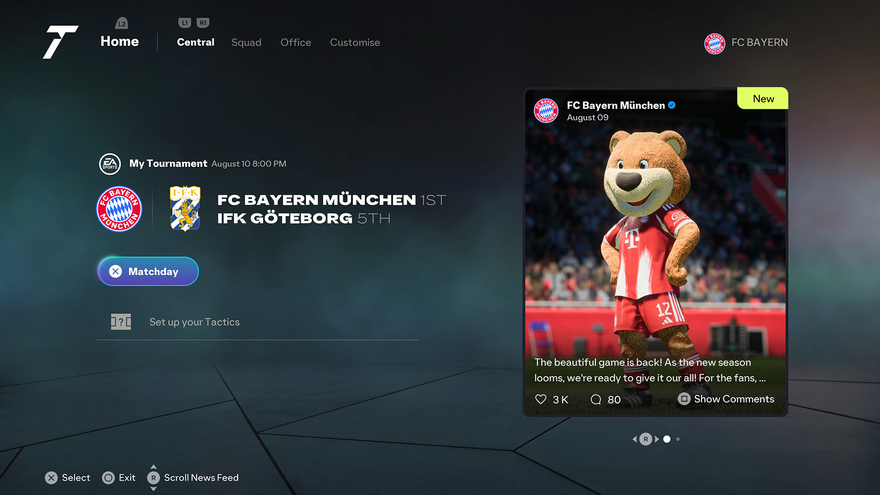 FC 26 Custom Tournament - Play