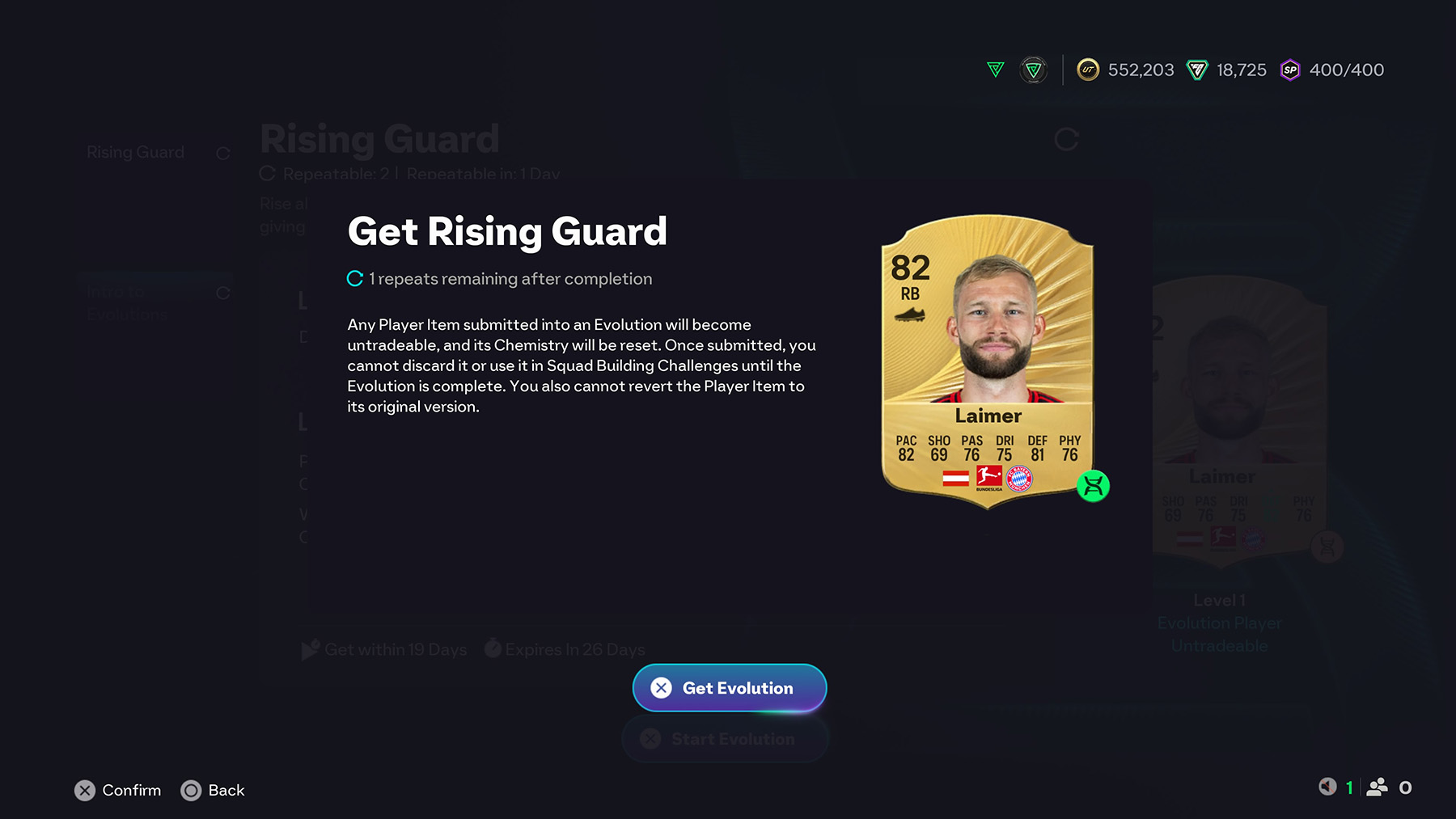 FC 26 Evolutions Started