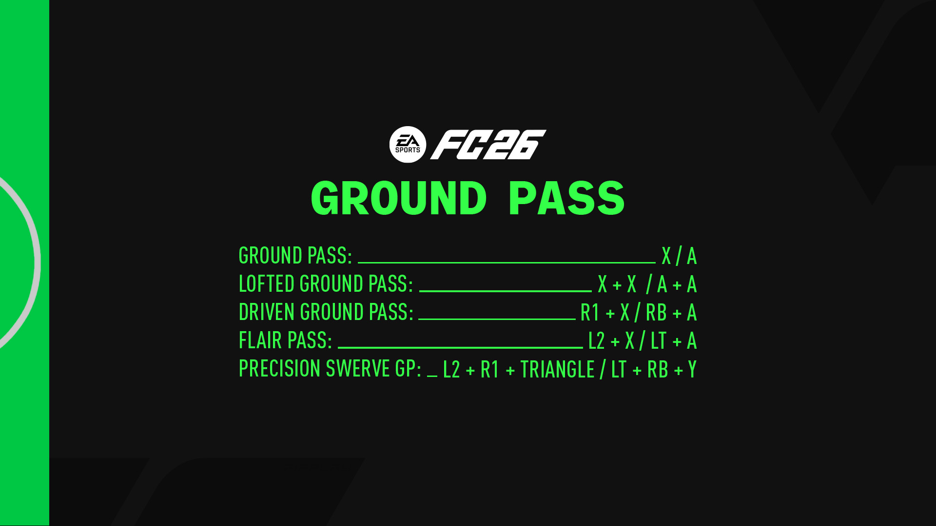 Ground Pass FC 26