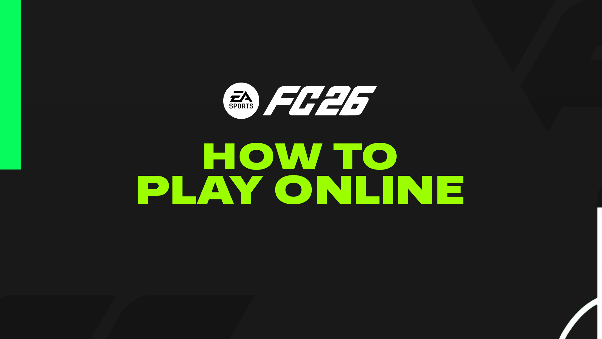 How to Play Online in FC 26
