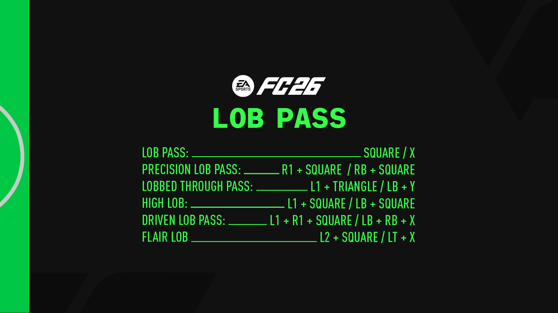 Lob Pass FC 26
