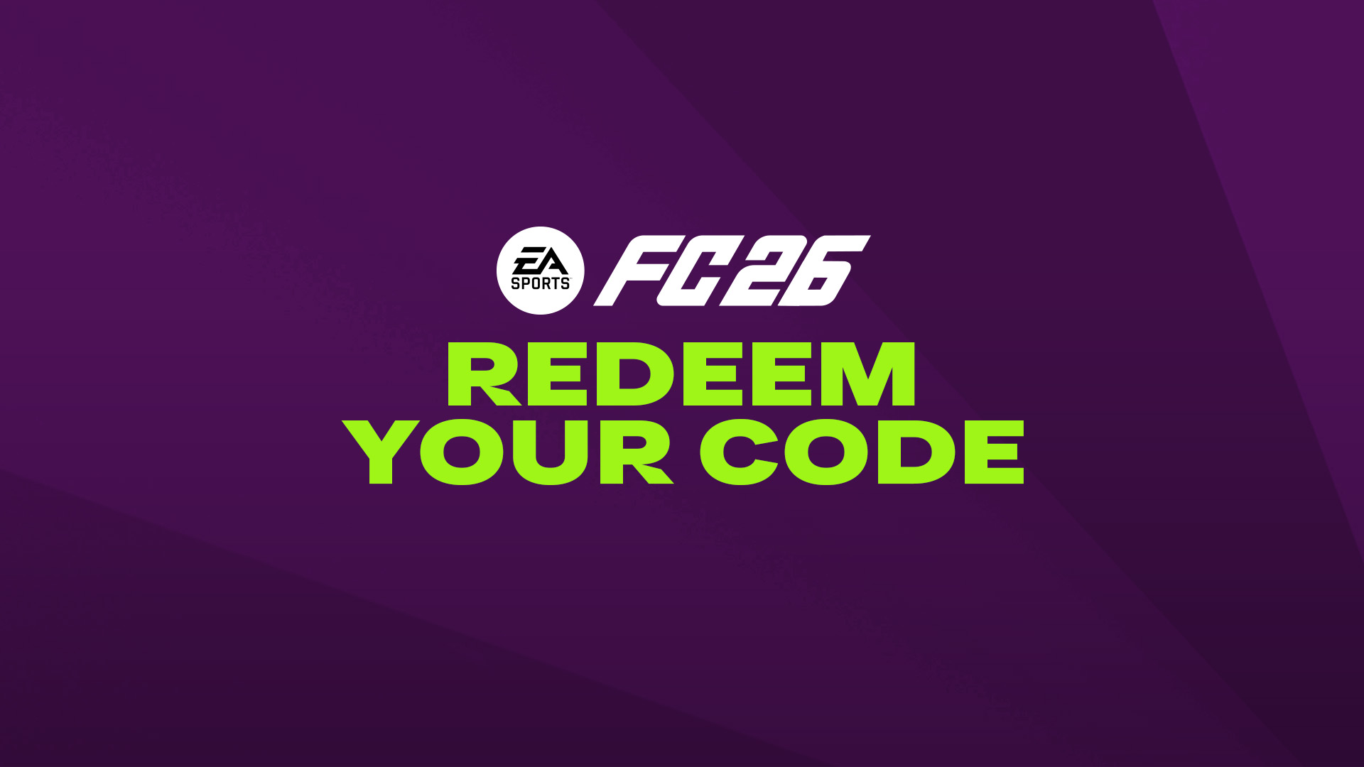 FC 26 Code
