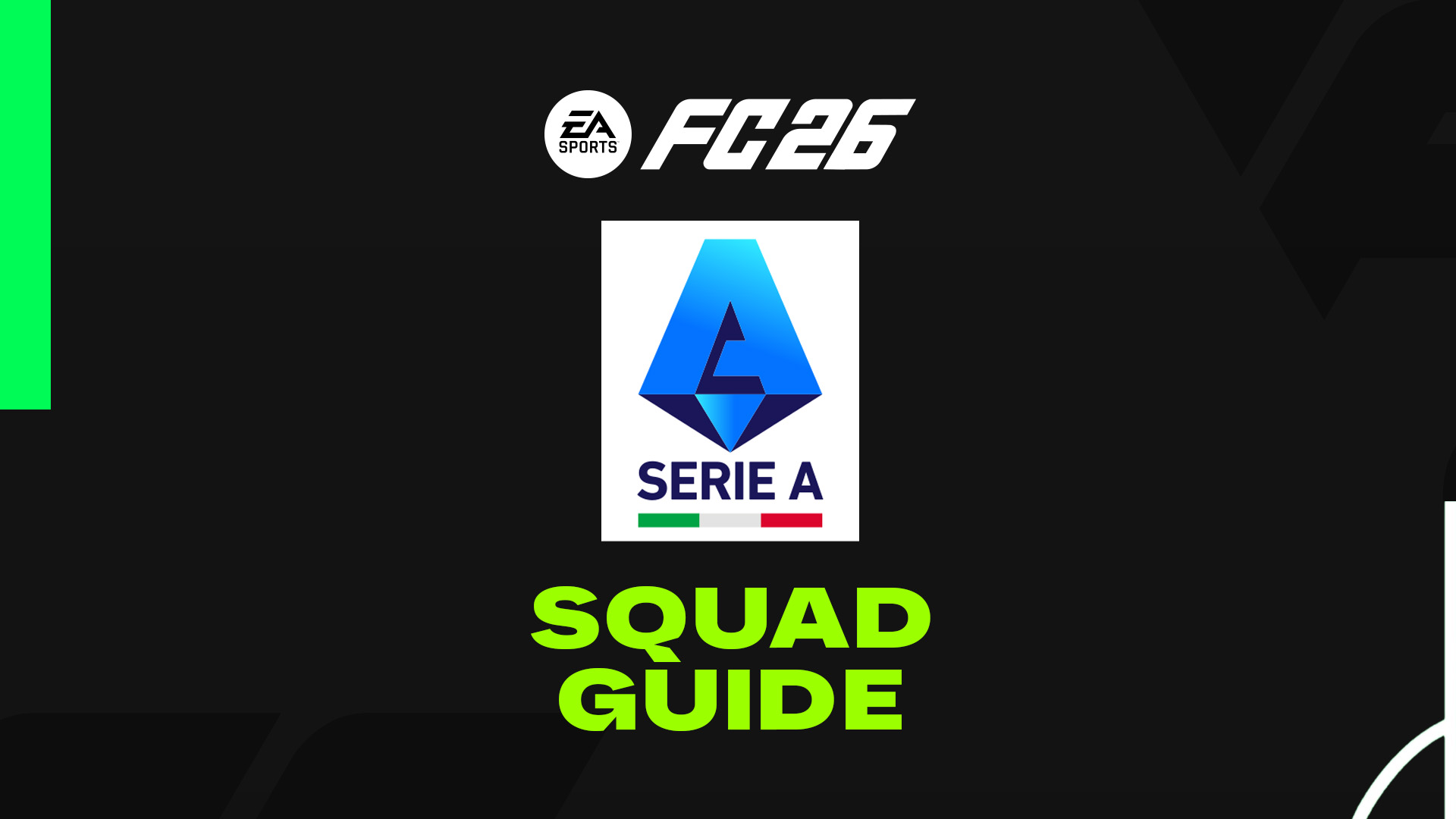 Learn how to build a Serie A squad in EA Sports FC 24 from a low budget to an expensive cost squad.