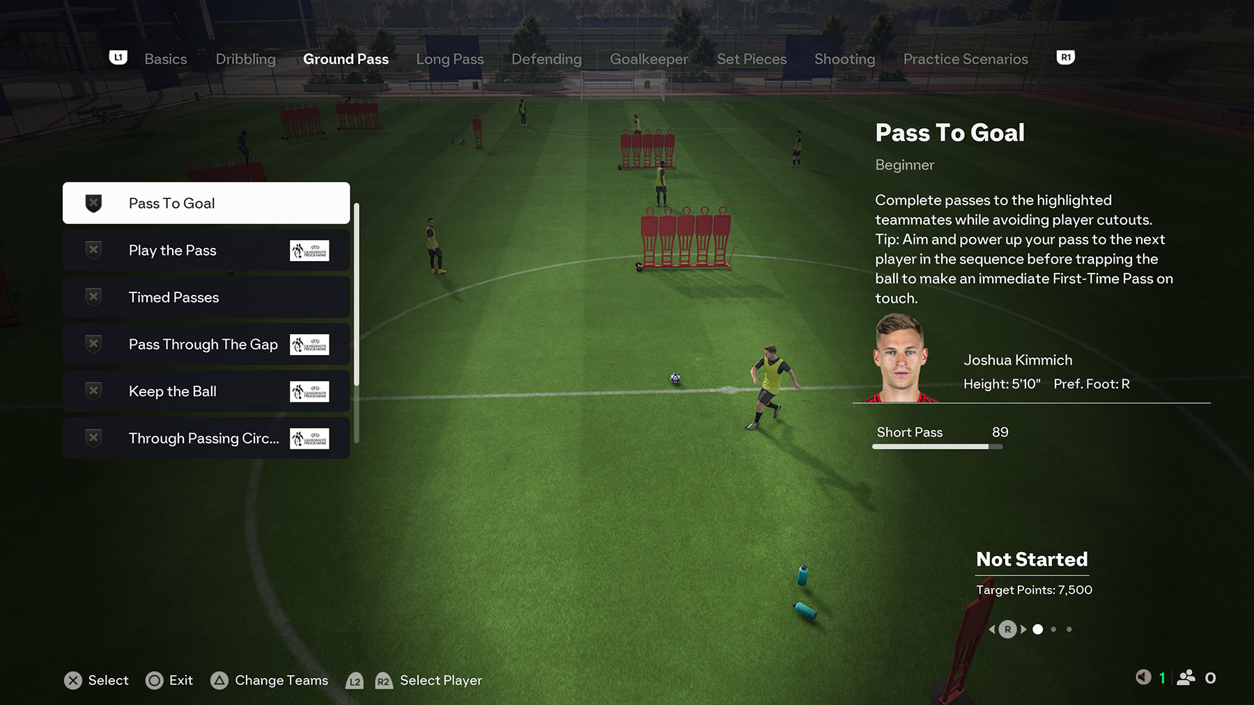 Skills Games (Ground Pass)