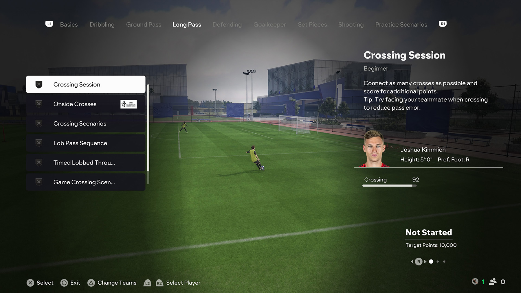 Skills Games (Long Pass)