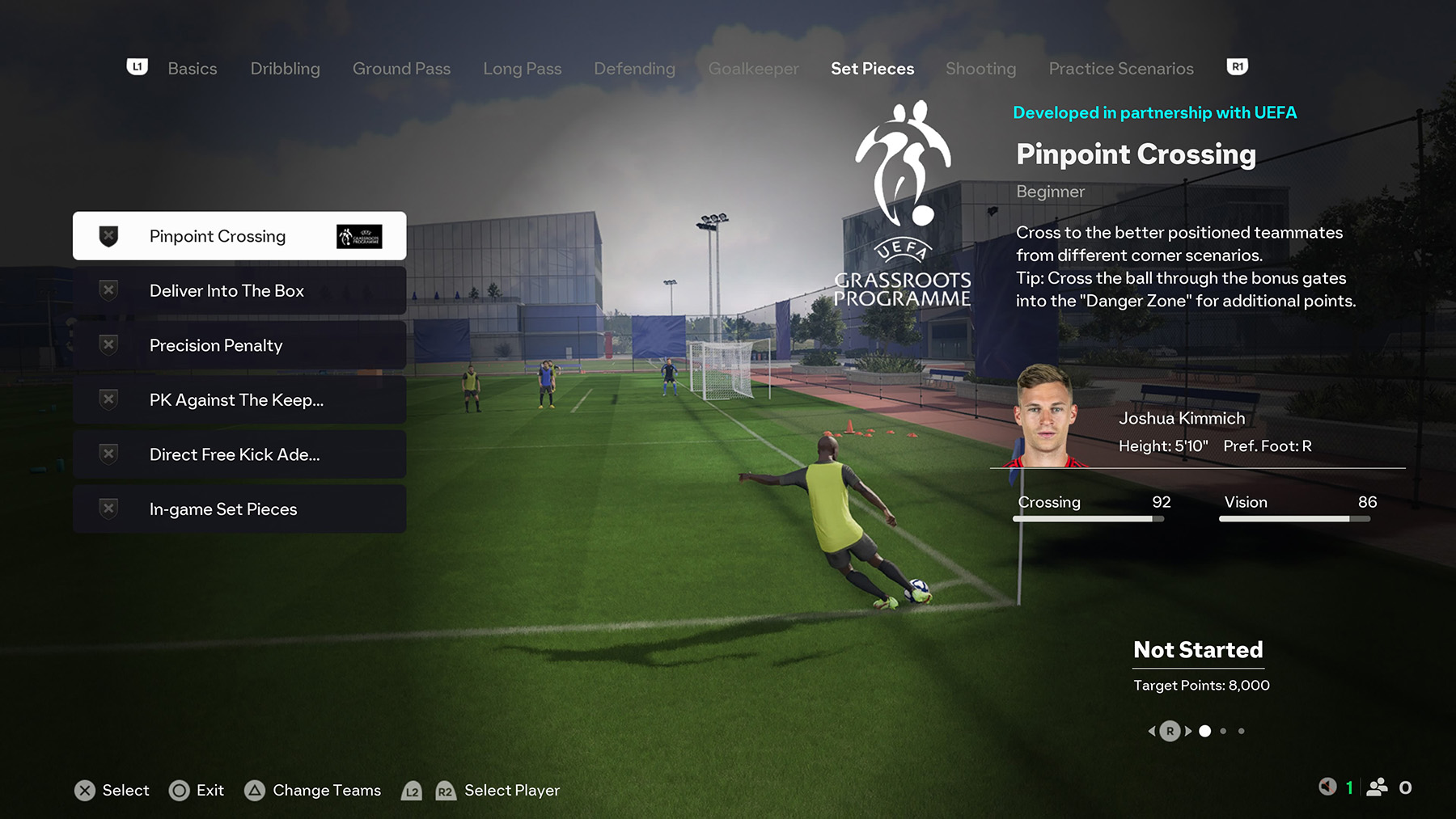 Skills Games (Set Pieces)