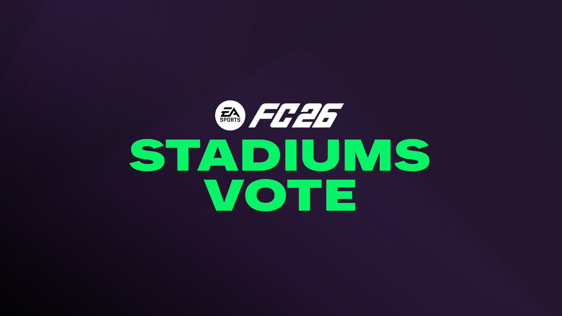 FC 26 Stadiums Vote