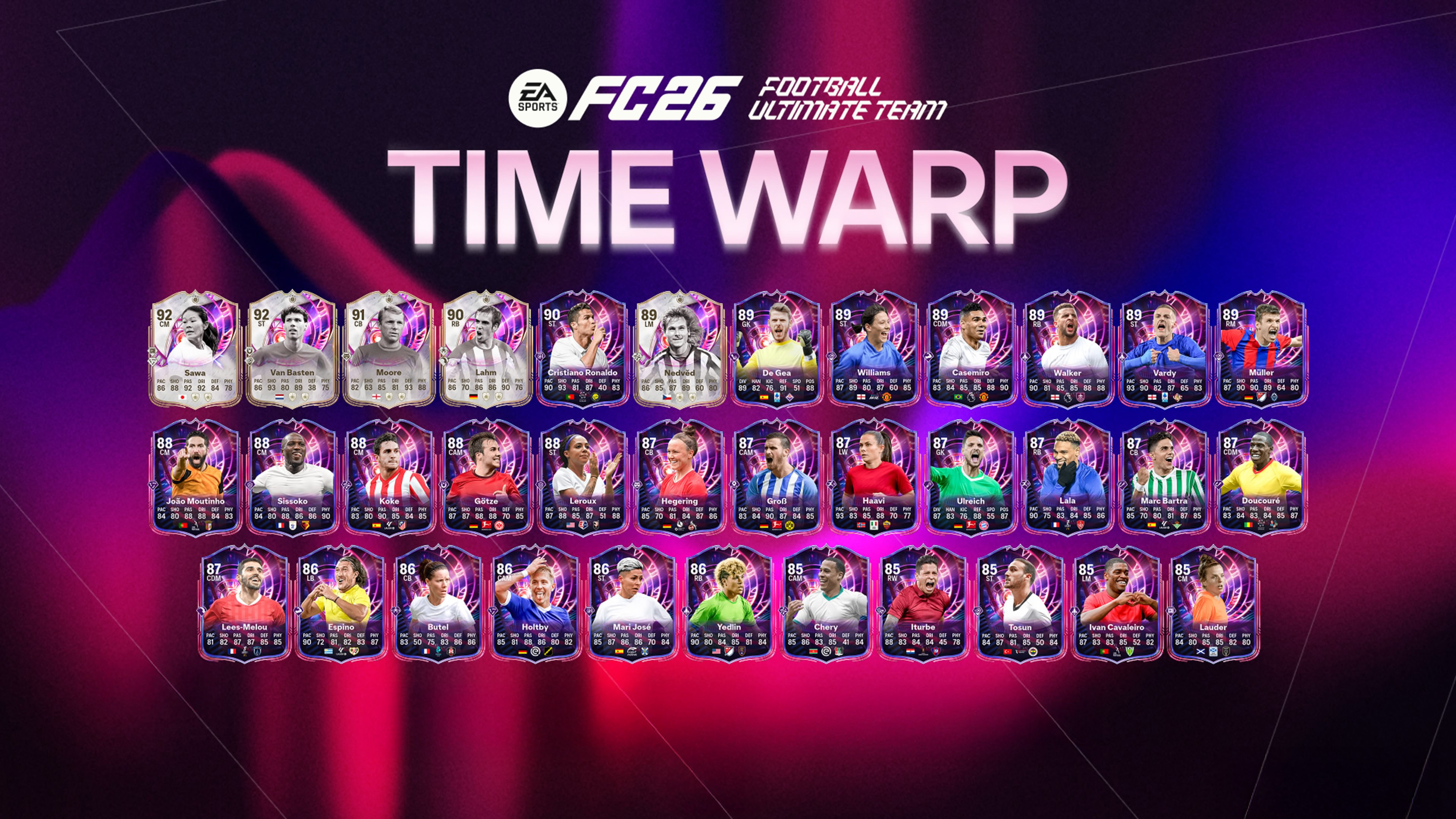 FC 26 Time Warp Players
