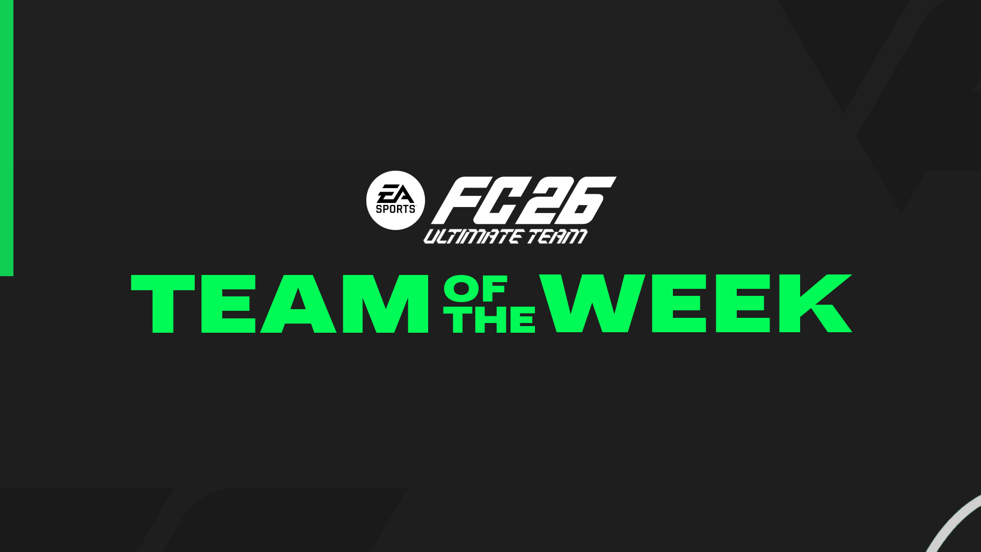 FC 26 Team of the Week