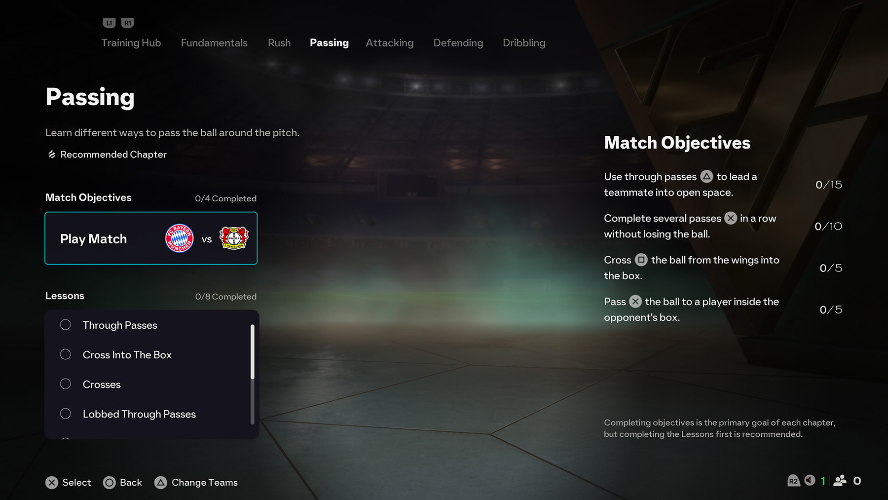 FC 26 Training Centre Passing