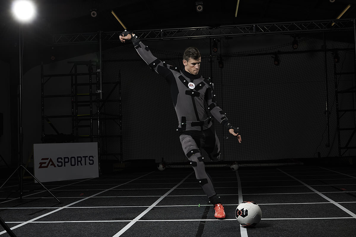 Gareth Bale EA Motion Capture