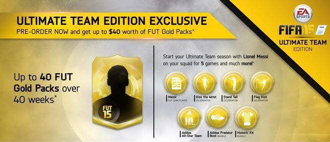 FIFA 15 Ultimate Team Edition