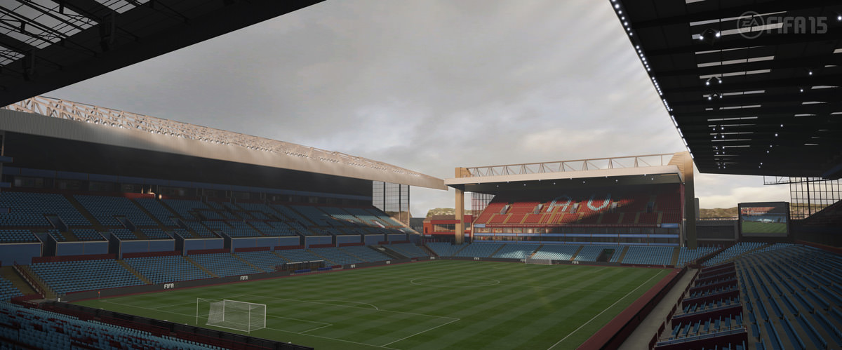 FIFA 15 Aston Villa Park Stadium