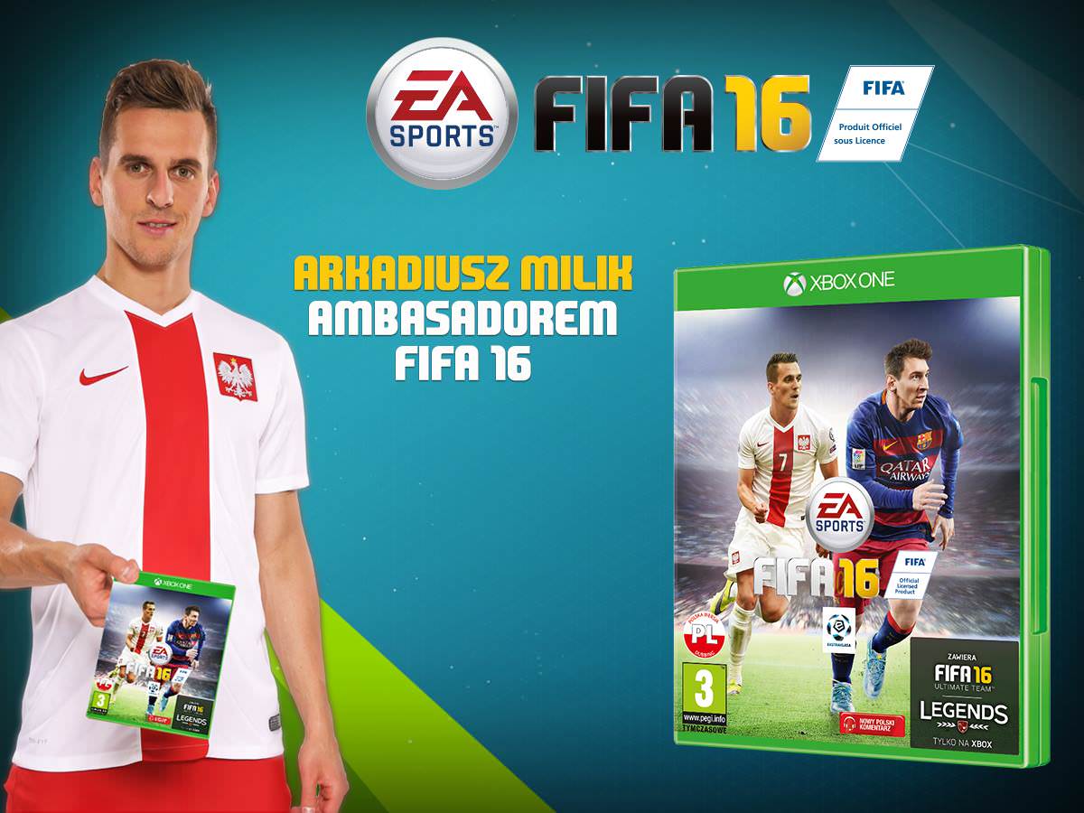 FIFA 16 Arek Milik