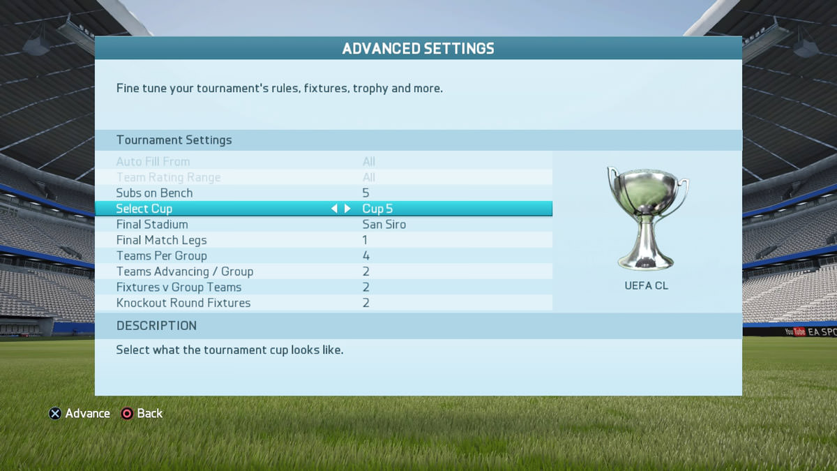 FIFA 16 UEFA Champions League