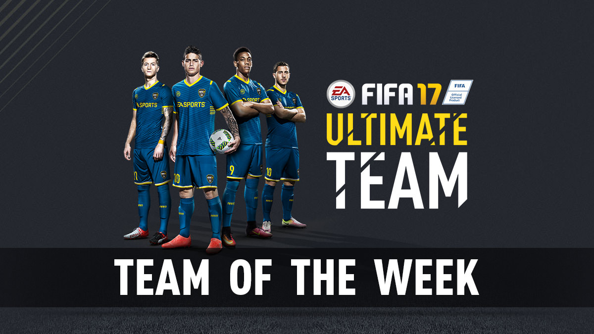 FIFA 17 TOTW FIFA 17 Team of the Week