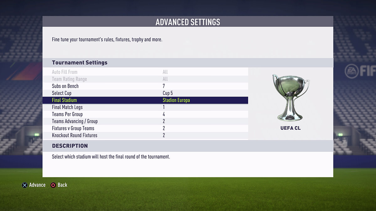 FIFA 18 UEFA Champions League