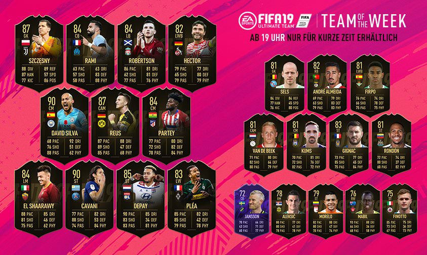 FIFA 19 Ultimate Team - Team of the Week 9