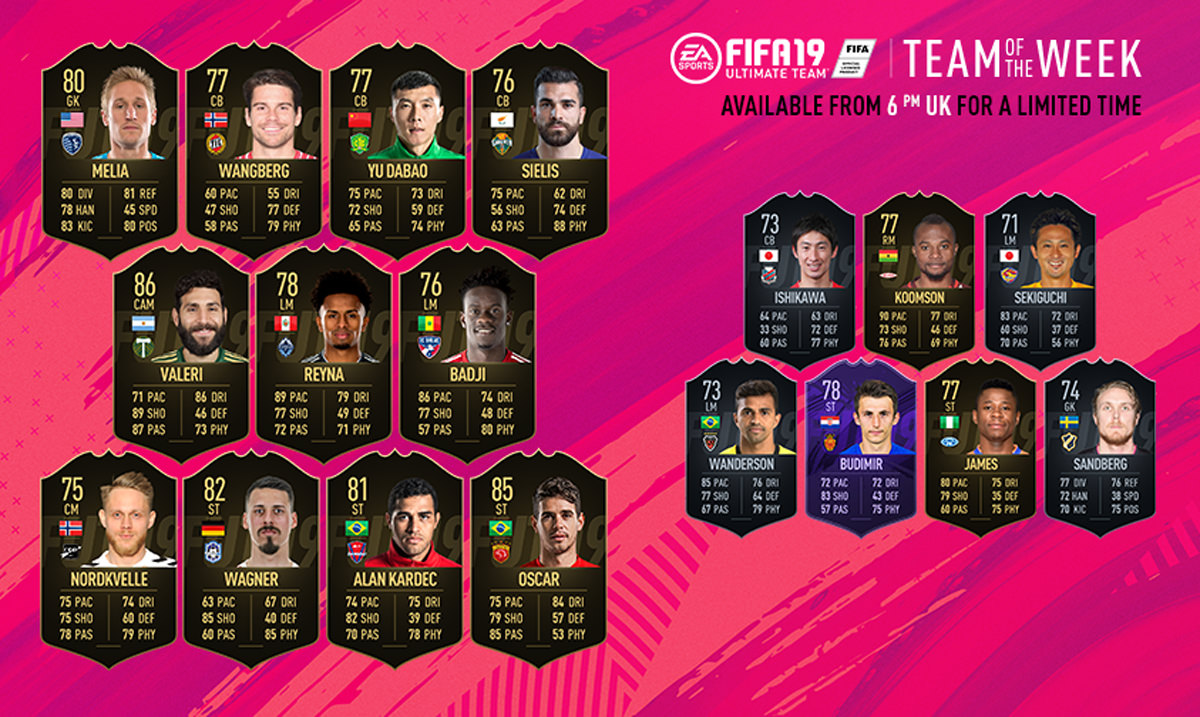 FIFA 19 Team of the Week 41
