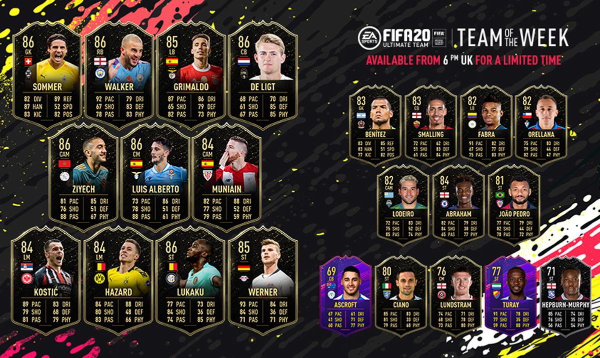 FIFA 20 Ultimate Team - Team of the Week 8