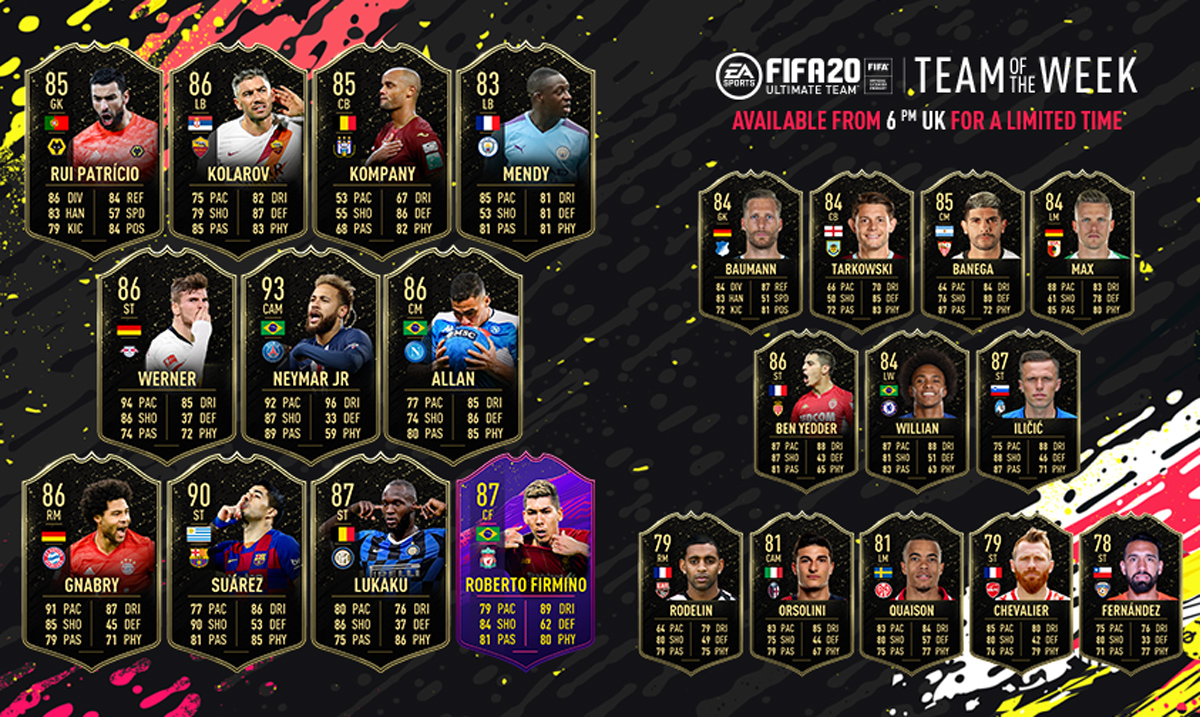FIFA 20 Ultimate Team - Team of the Week 15