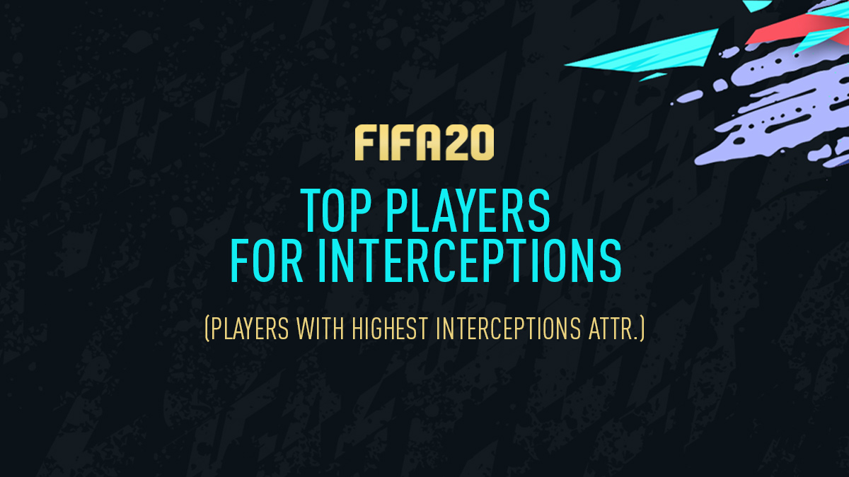 FIFA 20 Best Interceptors