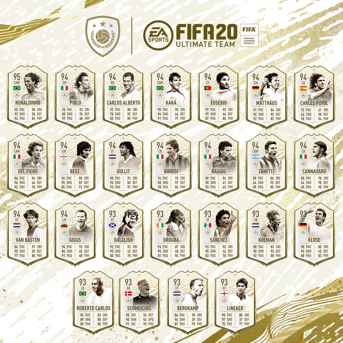 FIFA 20 Winter Refresh ICONS