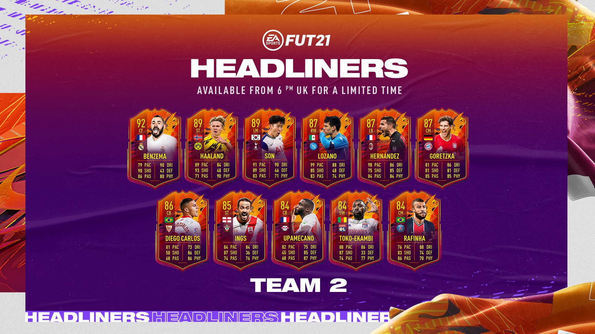 FUT Headliners