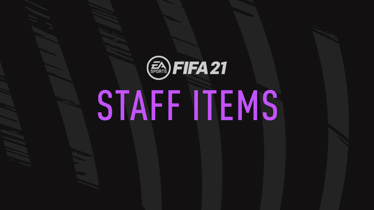 FIFA 21 Staff Cards