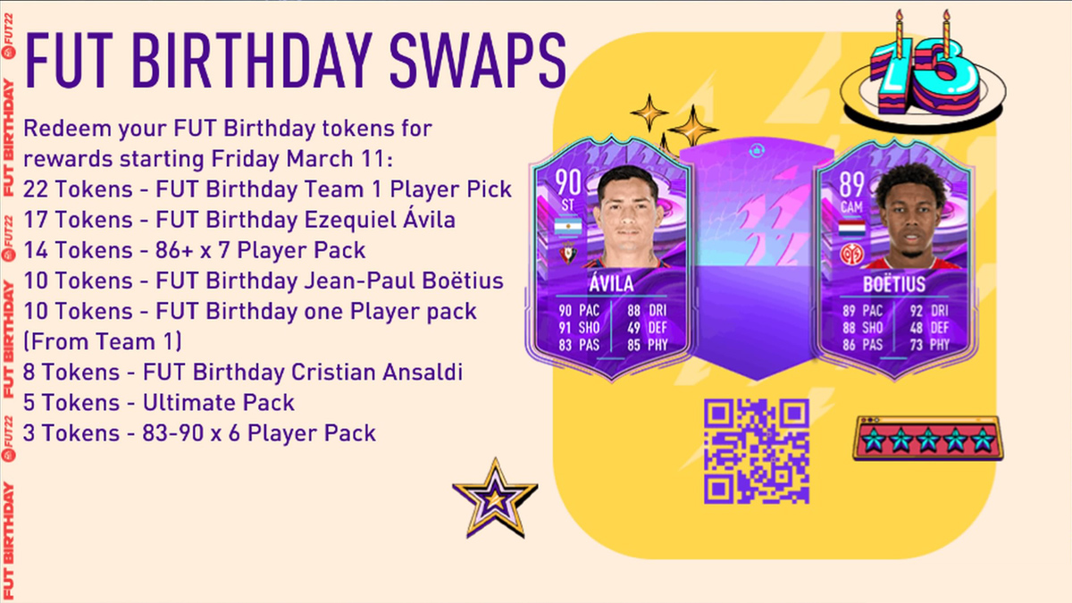 FUT Birthday Swaps