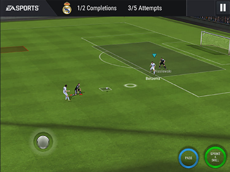 FIFA Mobile Touch Controls