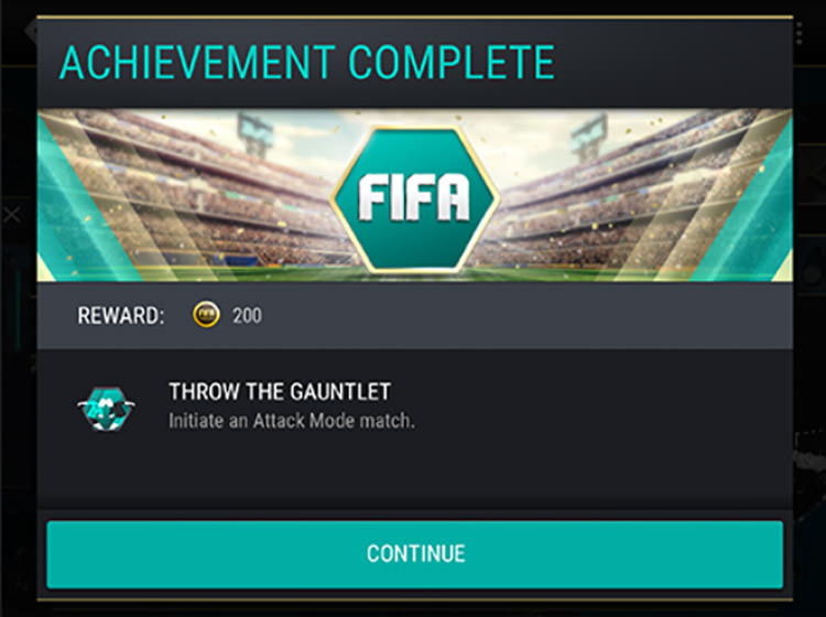 FIFA Mobile League Achievements Rewards