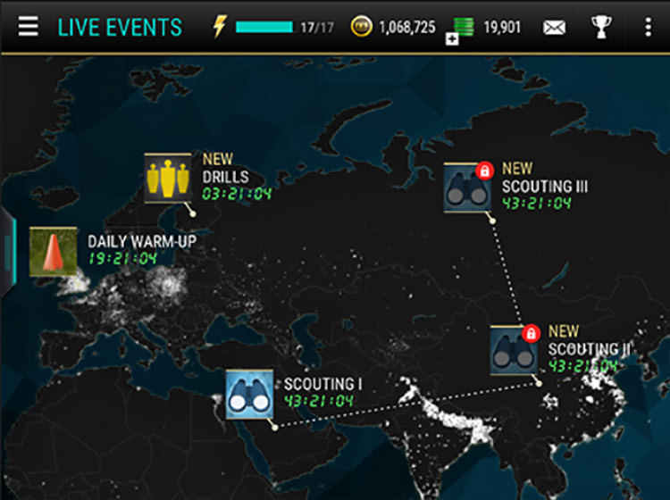 FIFA Mobile Chained Live Events