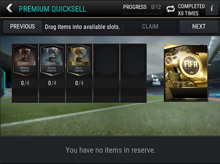 FIFA Mobile Plans Slots