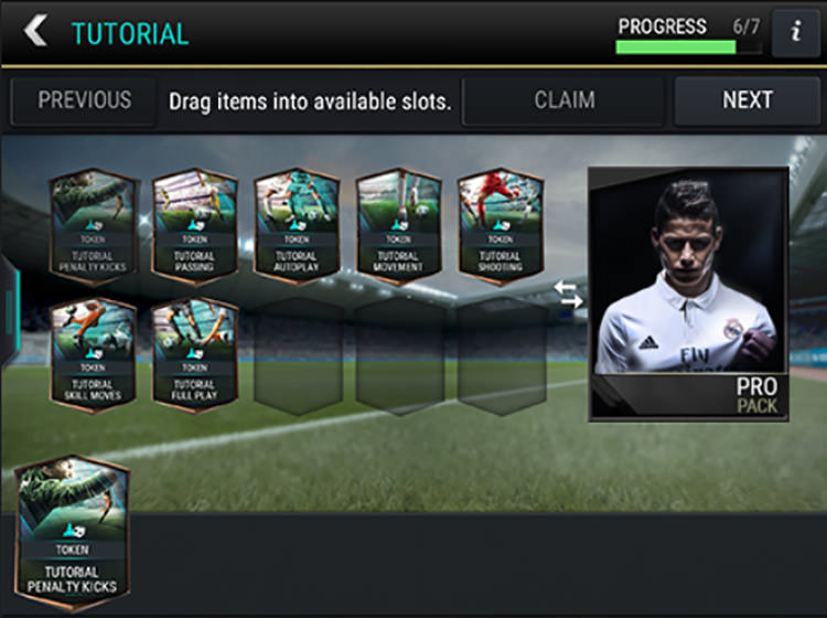 FIFA Mobile Plans View