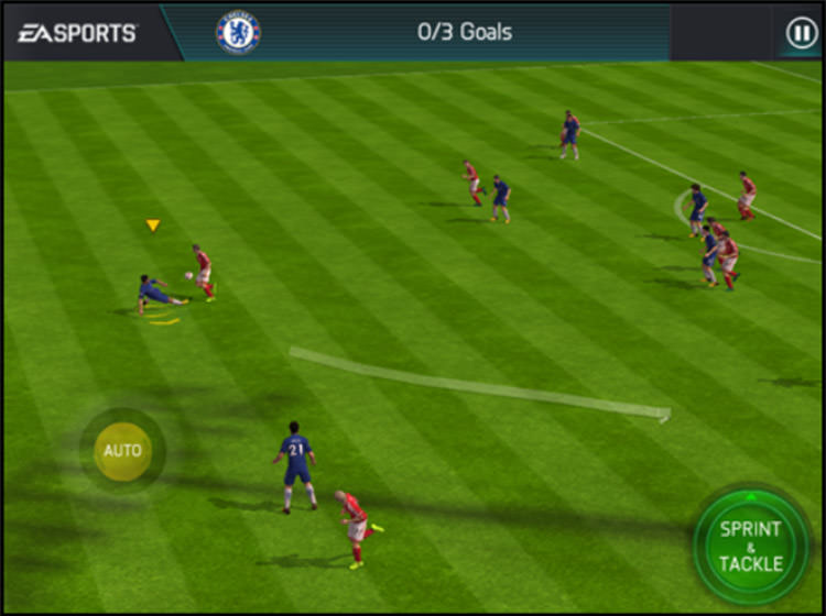 FIFA Mobile Tackling Controls