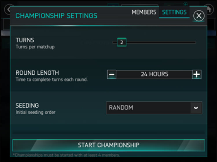 FIFA Mobile Setting Up League Championship