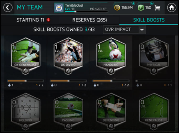 FIFA Mobile Skill Boosts