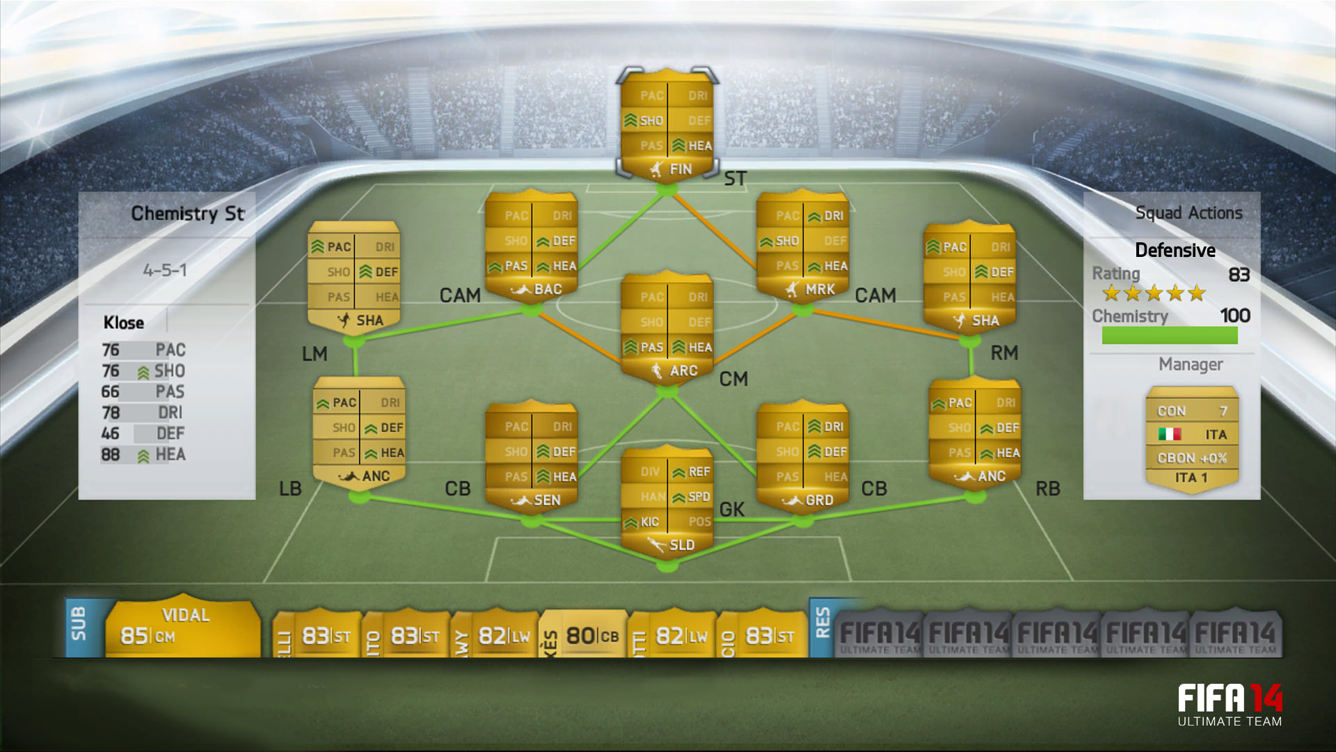 FIFA 14 Ultimate Team
