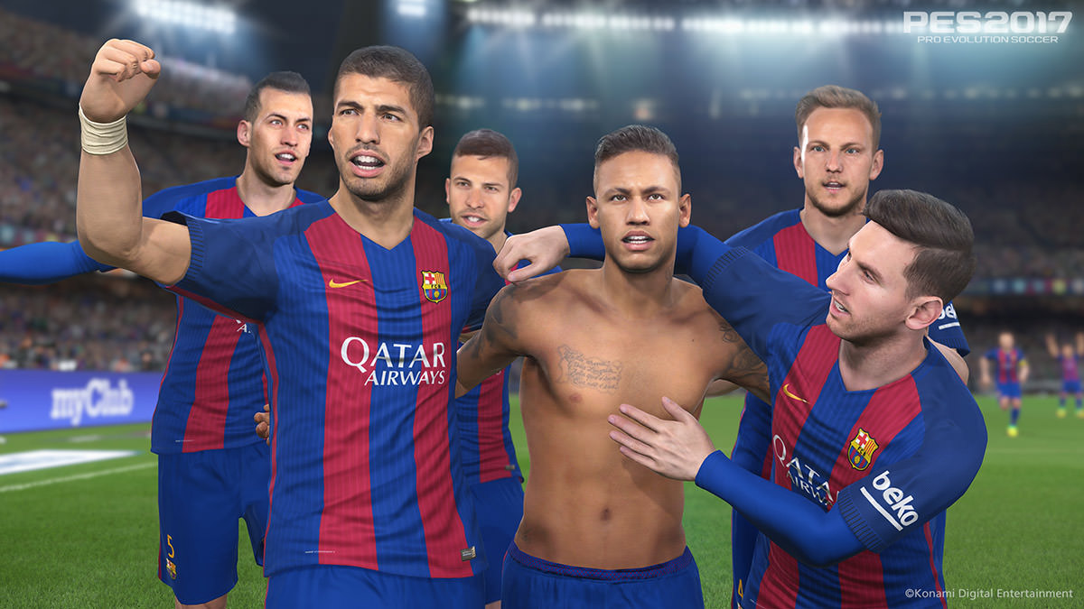 PES 2017 – FC Barcelona Partnership