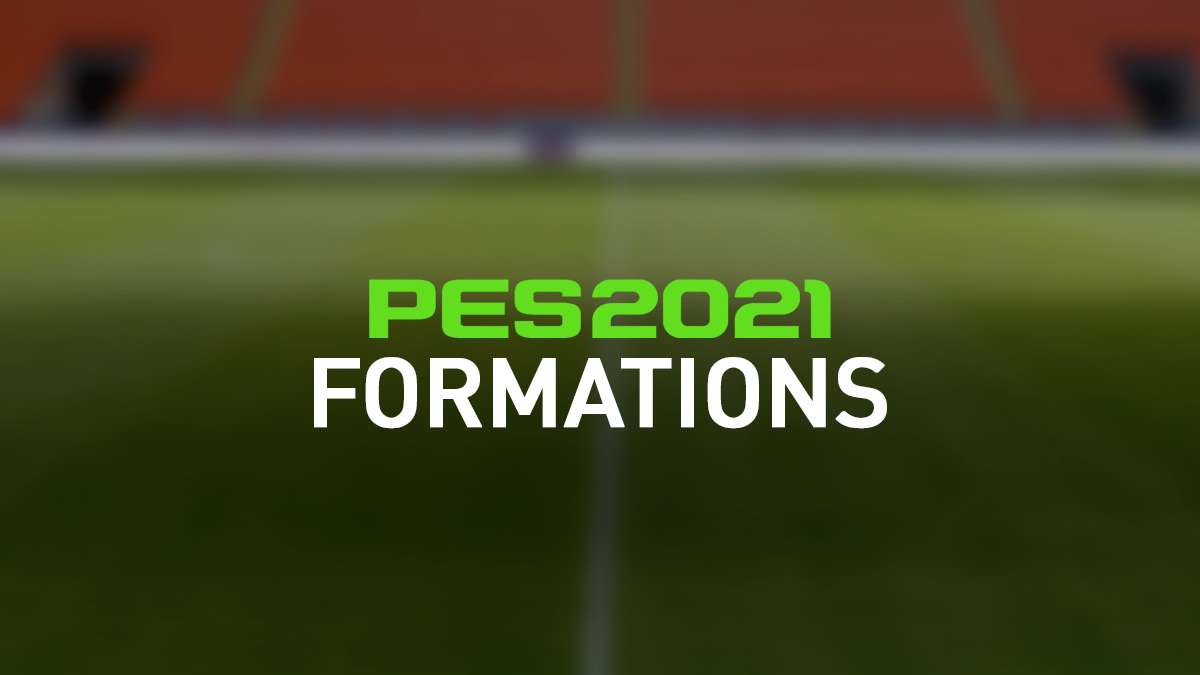 PES 2021 Formations